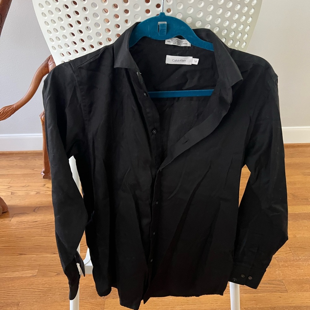 Calvin Klein Boy’s Black Shirt
